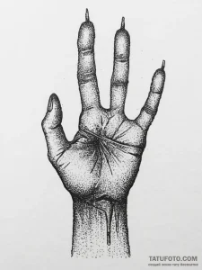 A shot of a person's hands, worn and callouse... - эскиз тату (№1754320029_0, 04.08.2025 15:07) — Tatufoto.com