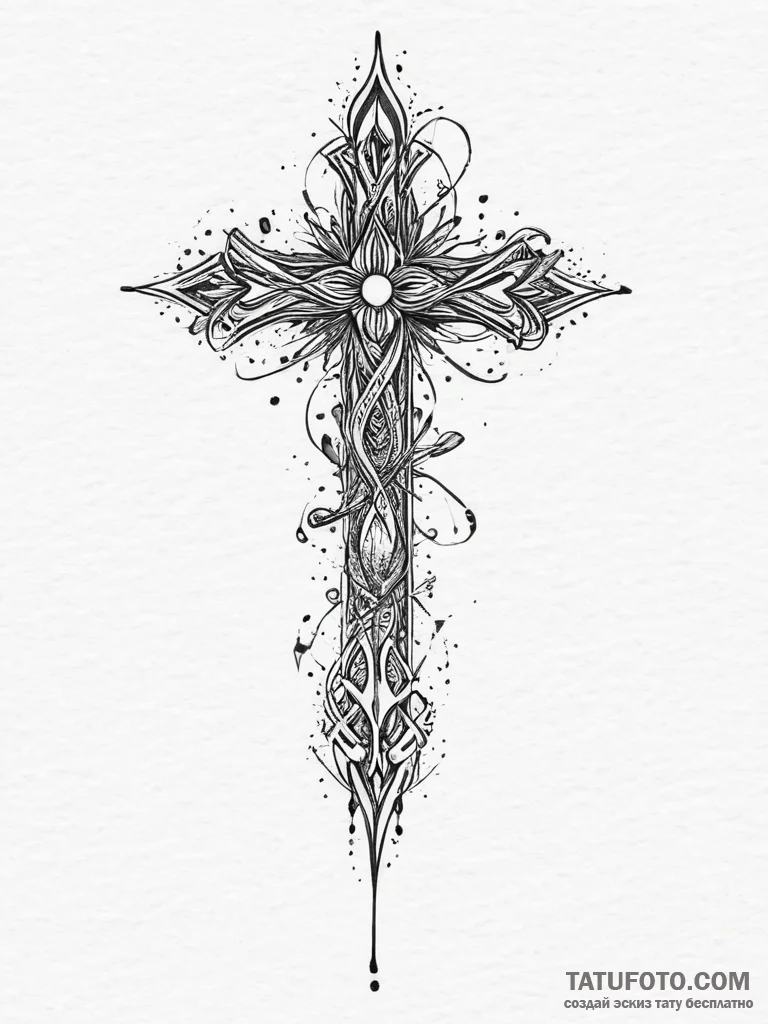 Tattoo sketch a symbol representing a persona... - эскиз тату (№1754325727_0, 04.08.2025 16:42) — Tatufoto.com