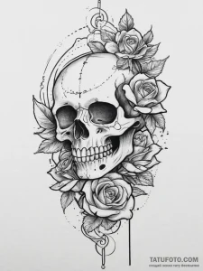 Tattoo design a detailed, tactical watch, sym... - эскиз тату (№1754336336_0, 04.08.2025 19:38) — Tatufoto.com
