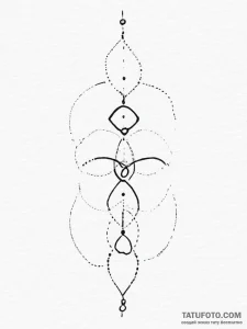 Tattoo sketch a simple "connection" symbol: t... - эскиз тату (№1754337132_0, 04.08.2025 19:52) — Tatufoto.com