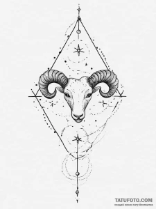 Tattoo sketch a single, tiny star constellati... - эскиз тату (№1754344238_0, 04.08.2025 21:50) — Tatufoto.com