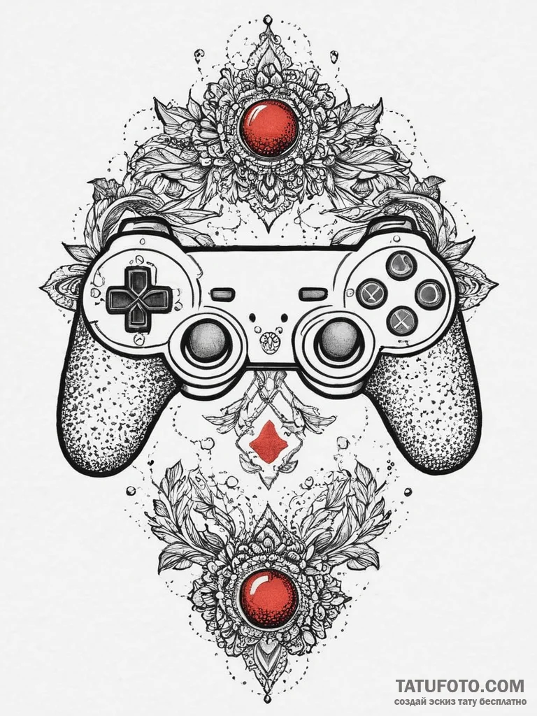 Tattoo design a winner's medal with a stylize... - эскиз тату (№1754406540_0, 05.08.2025 15:09) — Tatufoto.com