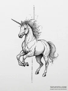 Centaur, ink illustration for tattoo, fine li... - эскиз тату (№1754430393_0, 05.08.2025 21:46) — Tatufoto.com