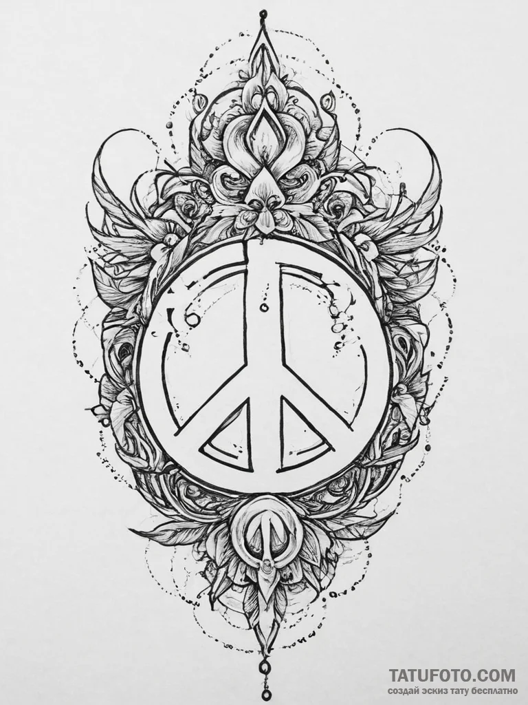 A minimalist linework tattoo of the slavic ru... - эскиз тату (№1754437621_0, 05.08.2025 23:47) — Tatufoto.com