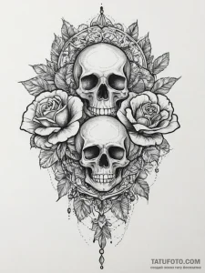 Tattoo sketch a fine line jewelry piece (e.g.... - эскиз тату (№1754438425_0, 06.08.2025 00:00) — Tatufoto.com