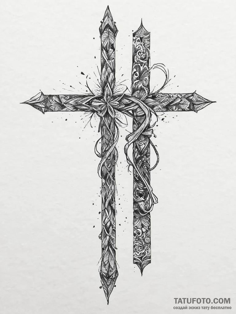 Tattoo sketch two halves of a song lyric., ta... - эскиз тату (№1754440475_0, 06.08.2025 00:34) — Tatufoto.com