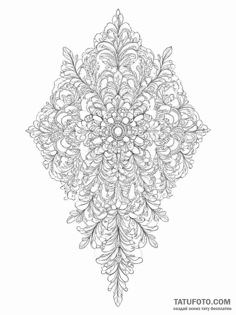 Lace - эскиз тату (№1754445842_0, 06.08.2025 02:04) — Tatufoto.com