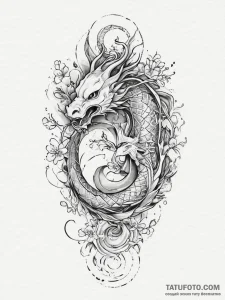 Tattoo sketch a strong, defensive knot or int... - эскиз тату (№1754456930_0, 06.08.2025 05:08) — Tatufoto.com