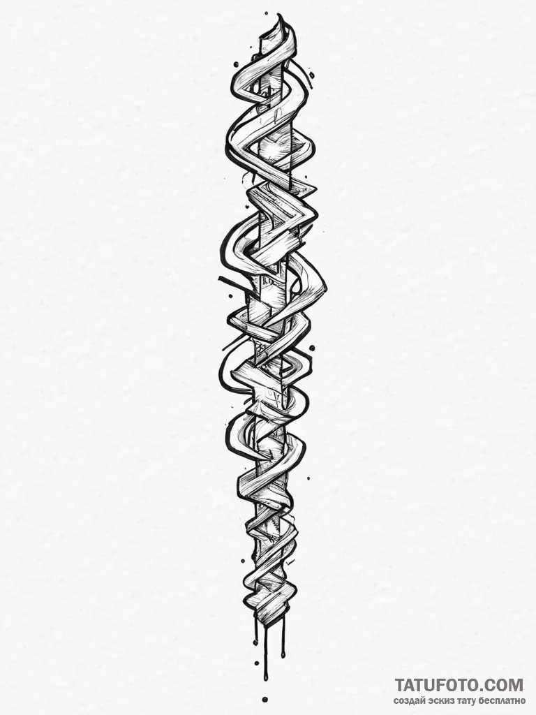 Tattoo sketch a subtle design on the back of... - эскиз тату (№1754457938_0, 06.08.2025 05:25) — Tatufoto.com