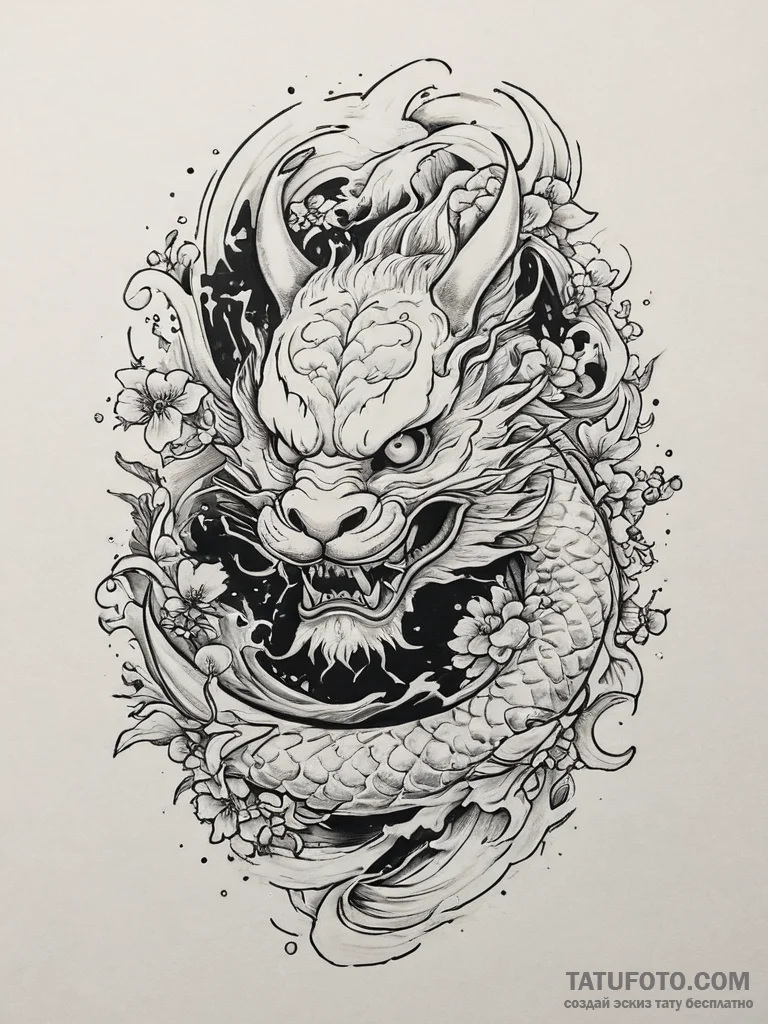 Tattoo sketch a leo lion's eye subtly integra... - эскиз тату (№1754466819_0, 06.08.2025 07:53) — Tatufoto.com