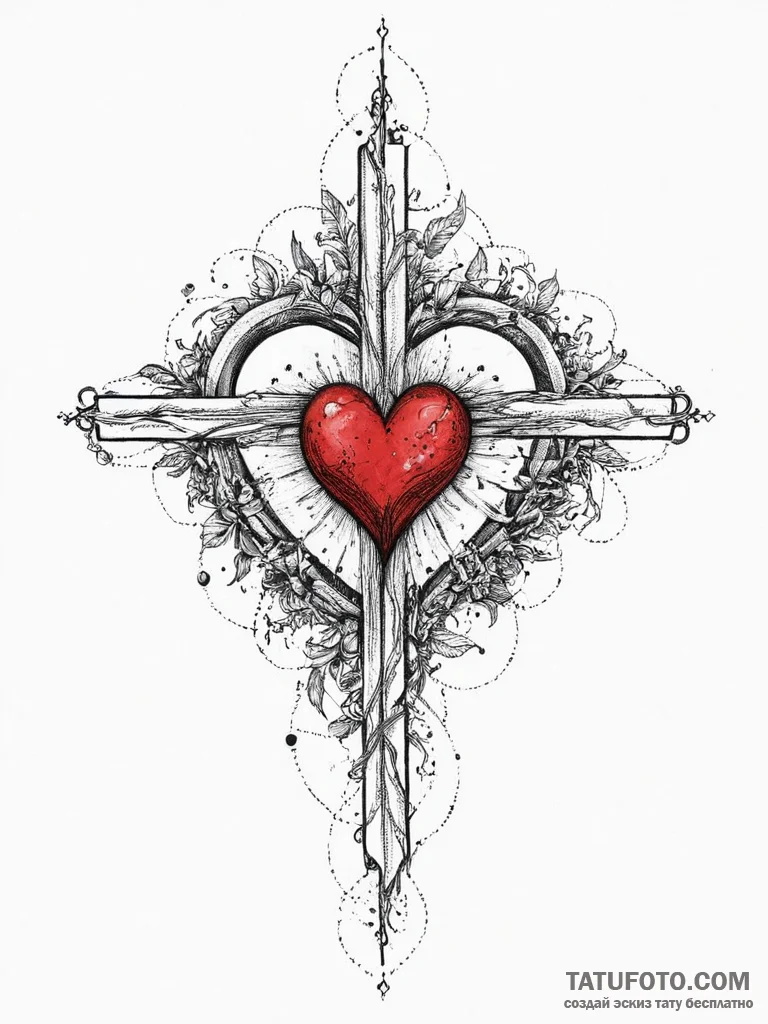 Tattoo sketch 'extra life' with a small glowi... - эскиз тату (№1754468824_0, 06.08.2025 08:27) — Tatufoto.com