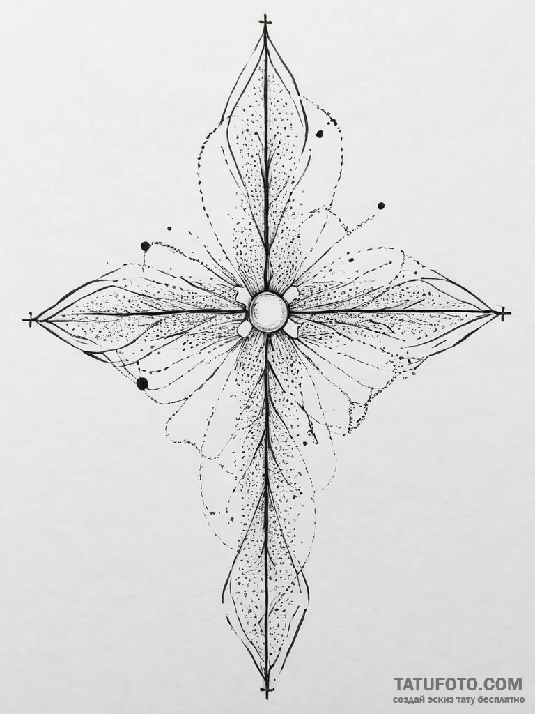Tattoo sketch a delicate constellation of a s... - эскиз тату (№1754473063_0, 06.08.2025 09:37) — Tatufoto.com