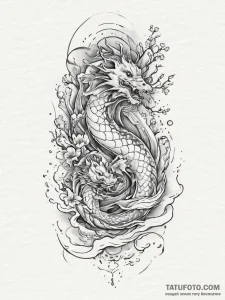 Bonsai, concept art for tattoo, rough sketchy... - эскиз тату (№1754476265_0, 06.08.2025 10:31) — Tatufoto.com