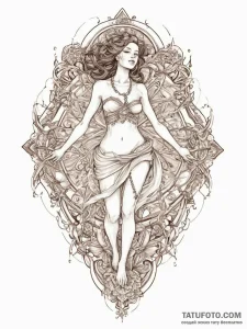 Tattoo sketch a pixelated character breaking... - эскиз тату (№1754476870_0, 06.08.2025 10:41) — Tatufoto.com