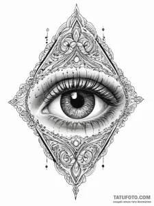 Tattoo design a gamer's eye reflecting a vibr... - эскиз тату (№1754477070_0, 06.08.2025 10:44) — Tatufoto.com