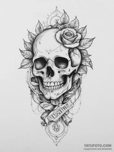 Tattoo design a fantasy coin purse overflowin... - эскиз тату (№1754478887_0, 06.08.2025 11:14) — Tatufoto.com