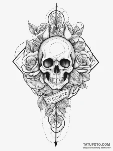Tattoo sketch a simple, elegant knot that can... - эскиз тату (№1754484191_0, 06.08.2025 12:43) — Tatufoto.com