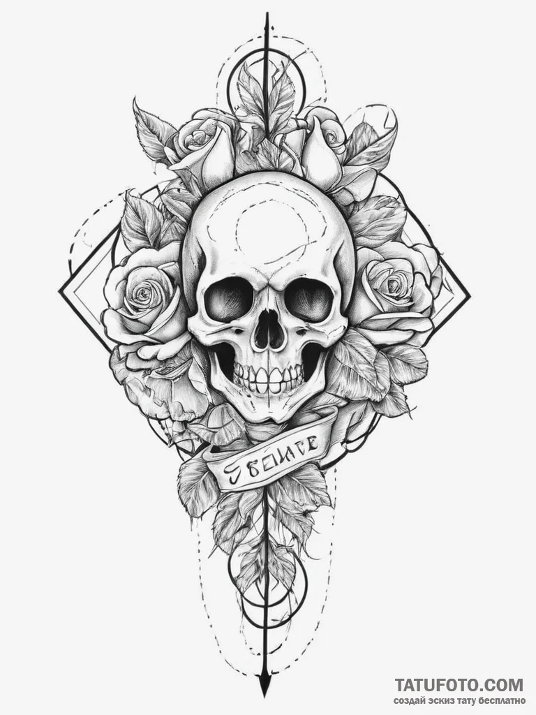 Tattoo sketch a simple, elegant knot that can... - эскиз тату (№1754484191_0, 06.08.2025 12:43) — Tatufoto.com