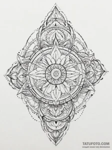 Tattoo design a stylized runner's footprint o... - эскиз тату (№1754573298_0, 07.08.2025 13:28) — Tatufoto.com