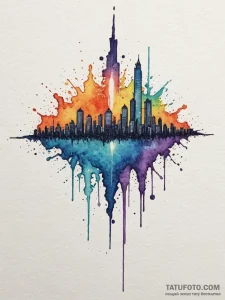 A soundwave of a heartbeat, tattoo sketch des... - эскиз тату (№1754585693_0, 07.08.2025 16:54) — Tatufoto.com
