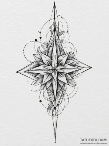 Tattoo sketch a minimalist design of overlapp... - эскиз тату (№1754586284_0, 07.08.2025 17:04) — Tatufoto.com