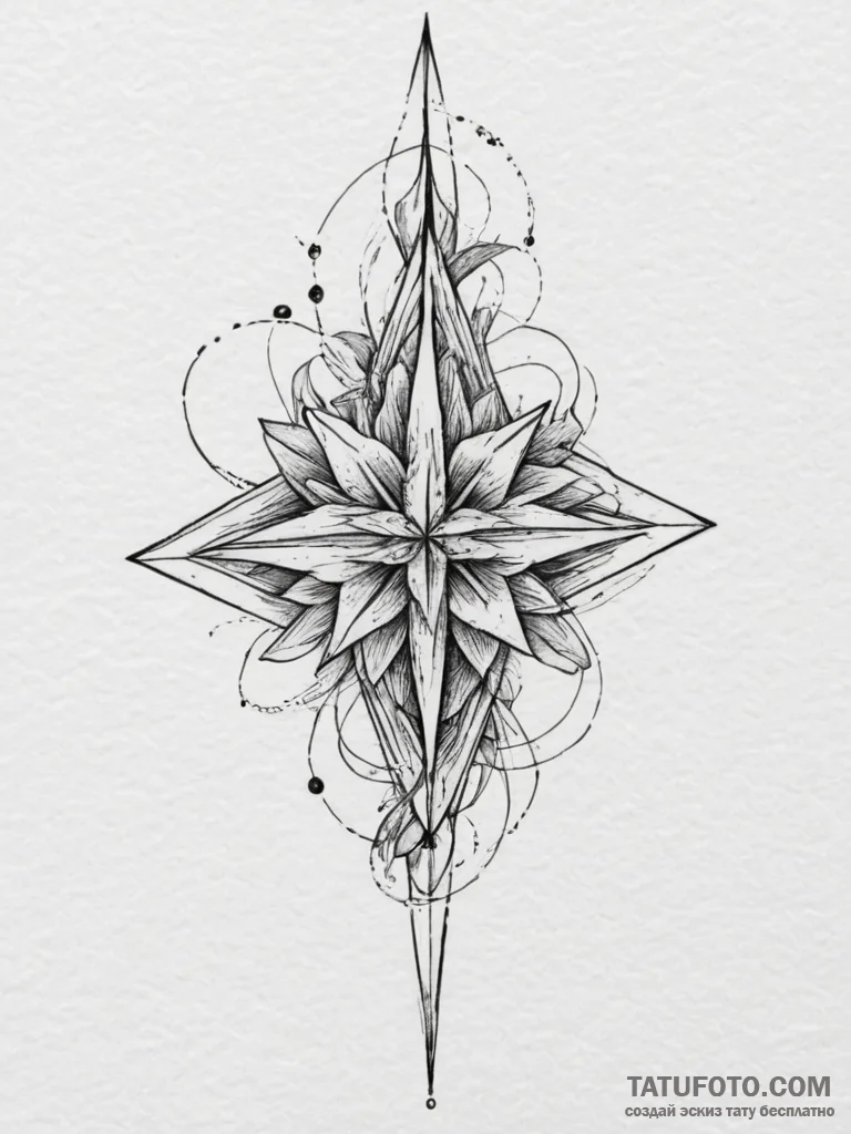 Tattoo sketch a minimalist design of overlapp… — эскиз тату (№1754586284_0, 07.08.2025 17:04) — Tatufoto.com