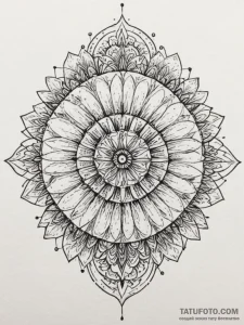 A dandelion clock (is there, but can be a clo... - эскиз тату (№1754589702_0, 07.08.2025 18:01) — Tatufoto.com