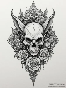 Tattoo design a stylized depiction of a guard... - эскиз тату (№1754617088_0, 08.08.2025 01:38) — Tatufoto.com