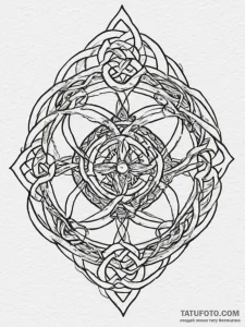 Tattoo design a zodiac symbol formed by inter... - эскиз тату (№1754617694_0, 08.08.2025 01:48) — Tatufoto.com