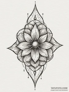 Tattoo sketch a subtle symbol of intuition or... - эскиз тату (№1754618893_0, 08.08.2025 02:08) — Tatufoto.com