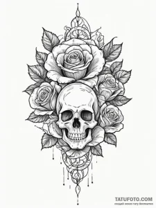 Tattoo design a single, perfect ripple expand... - эскиз тату (№1754624565_0, 08.08.2025 03:42) — Tatufoto.com