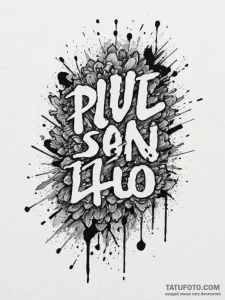 Tattoo design a child's name in their own han... - эскиз тату (№1754632890_0, 08.08.2025 06:01) — Tatufoto.com