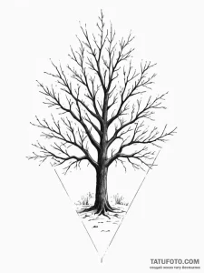 Tattoo sketch: a simple, stark tattoo of a ba... - эскиз тату (№1754634081_0, 08.08.2025 06:21) — Tatufoto.com
