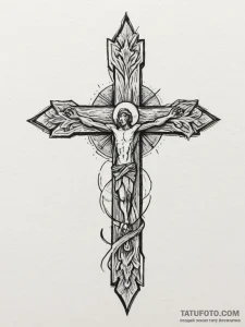 Square, ink illustration for tattoo, muted co... - эскиз тату (№1754634874_0, 08.08.2025 06:34) — Tatufoto.com