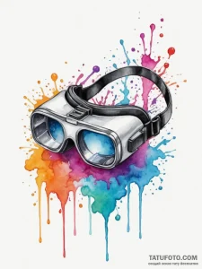 Tattoo sketch an abstract representation of v... - эскиз тату (№1754641819_0, 08.08.2025 08:30) — Tatufoto.com