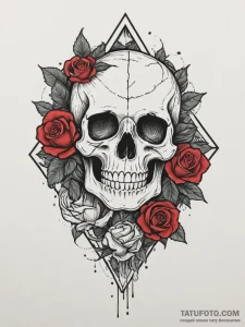 Tattoo sketch a small, minimalist mountain pe... - эскиз тату (№1754647583_0, 08.08.2025 10:06) — Tatufoto.com