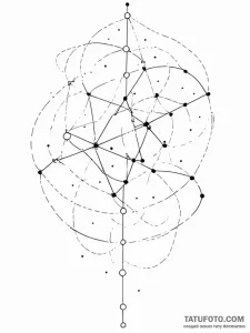 Tattoo design a specific constellation that w... - эскиз тату (№1754648373_0, 08.08.2025 10:19) — Tatufoto.com