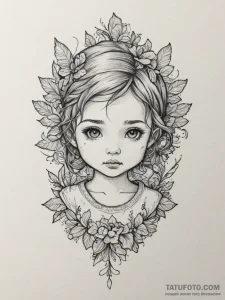Tattoo design a collection of small, cute doo... - эскиз тату (№1754653730_0, 08.08.2025 11:48) — Tatufoto.com