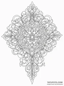 Ornament - эскиз тату (№1754662120_0, 08.08.2025 14:08) — Tatufoto.com