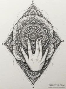 A person's hands covered in grease, working o... - эскиз тату (№1754674137_0, 08.08.2025 17:28) — Tatufoto.com