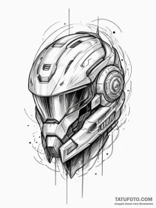 Tattoo sketch a stylized crosshair targeting... - эскиз тату (№1754675525_0, 08.08.2025 17:52) — Tatufoto.com