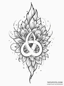 проиллюстрируй слово comeback - эскиз тату (№1754679453_0, 08.08.2025 18:57) — Tatufoto.com