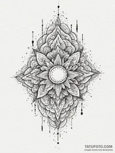 Pulse, tattoo sketch design, black outline on... - эскиз тату (№1754696165_0, 08.08.2025 23:36) — Tatufoto.com