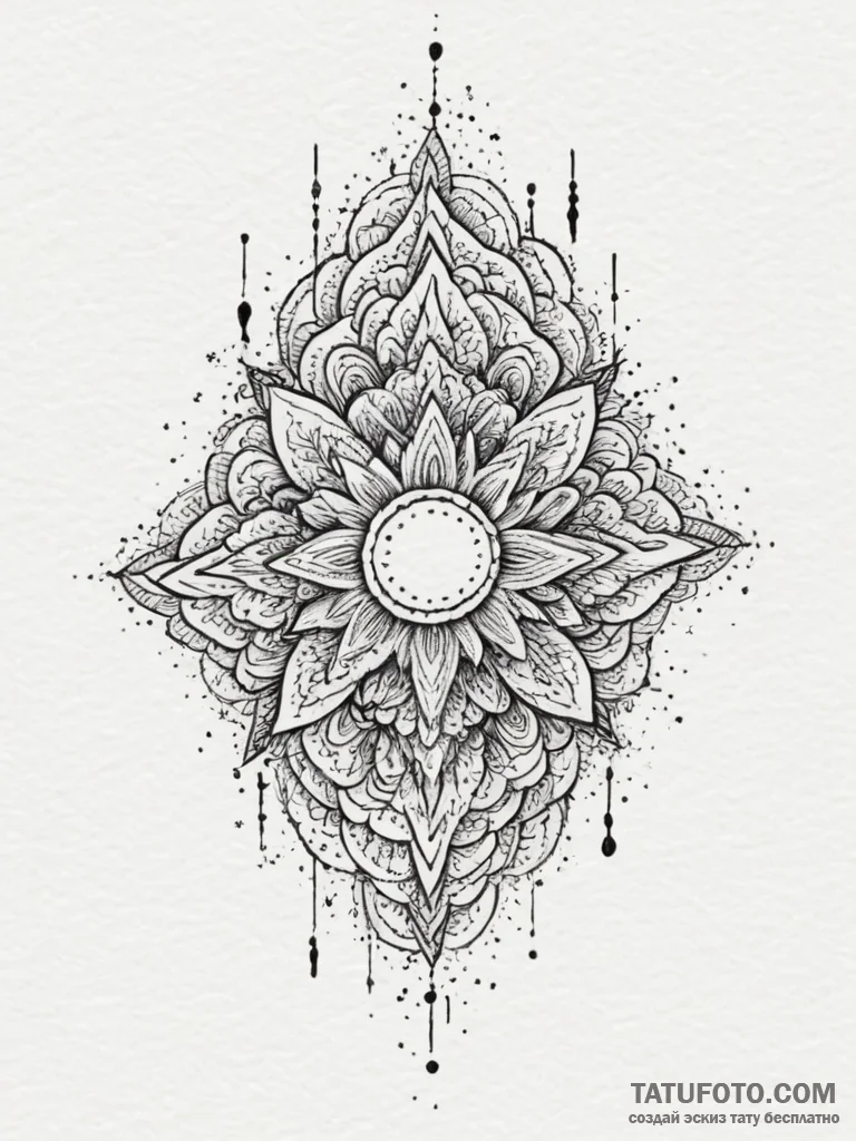 Pulse, tattoo sketch design, black outline on... - эскиз тату (№1754696165_0, 08.08.2025 23:36) — Tatufoto.com