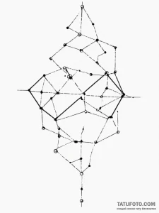 Constellation - эскиз тату (№1754734157_0, 09.08.2025 10:09) — Tatufoto.com