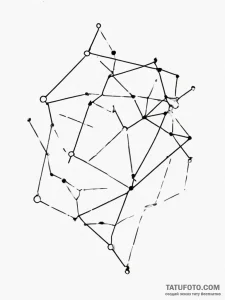 Constellation - эскиз тату (№1754735980_0, 09.08.2025 10:39) — Tatufoto.com