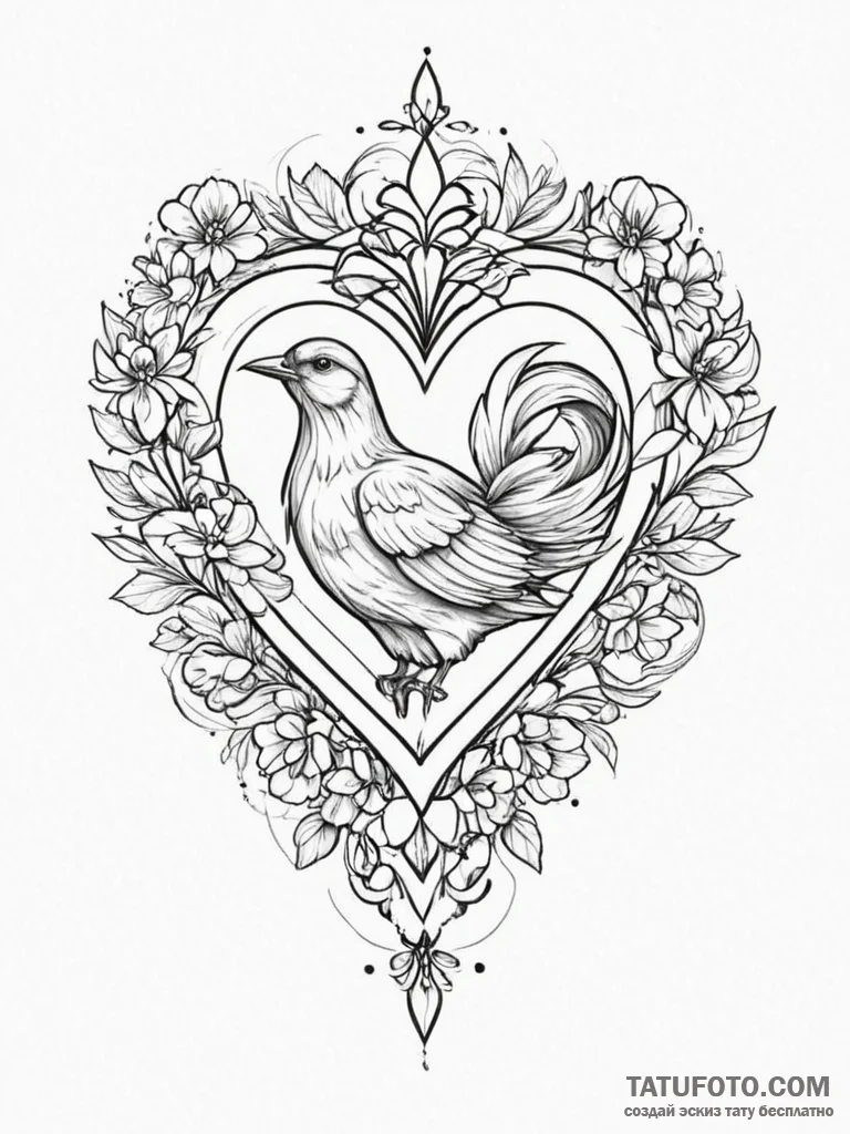 Tattoo design: a stylized geometric pattern o... - эскиз тату (№1754746103_0, 09.08.2025 13:28) — Tatufoto.com