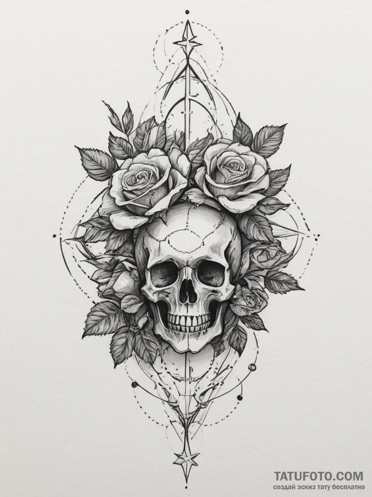 Tattoo sketch a minimalist constellation of a… — эскиз тату (№1754754099_0, 09.08.2025 15:41) — Tatufoto.com