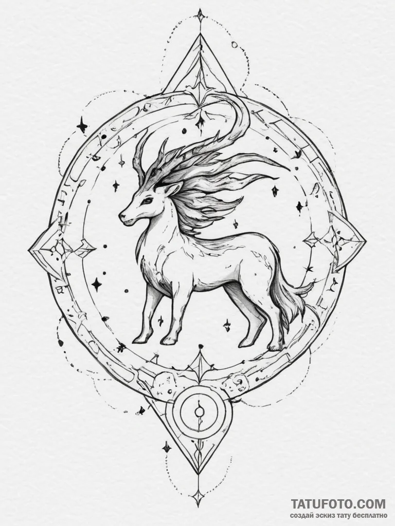 Tattoo sketch a watercolor nebula shaping its... - эскиз тату (№1754758686_0, 09.08.2025 16:58) — Tatufoto.com