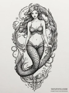 Tattoo design a delicate scale pattern (e.g.,... - эскиз тату (№1754760093_0, 09.08.2025 17:21) — Tatufoto.com